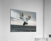 Flying robot Acrylic Print