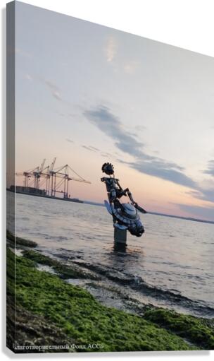  Sea rider Canvas Print