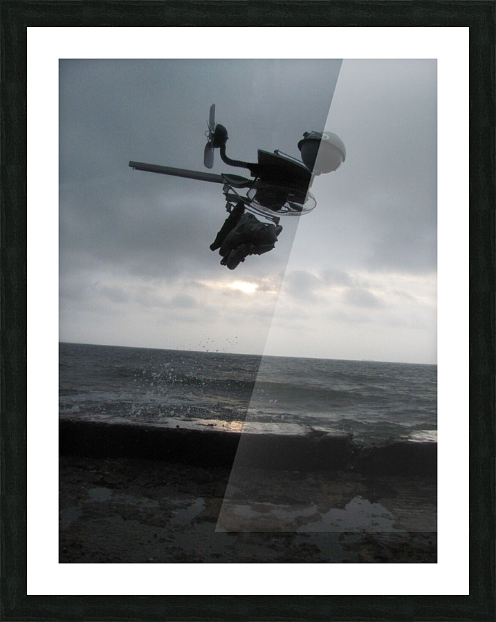 Flying robot 2. Picture Frame print