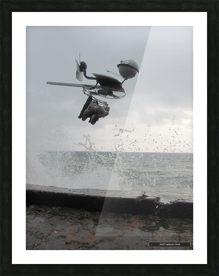 Flying robot 3. Picture Frame print