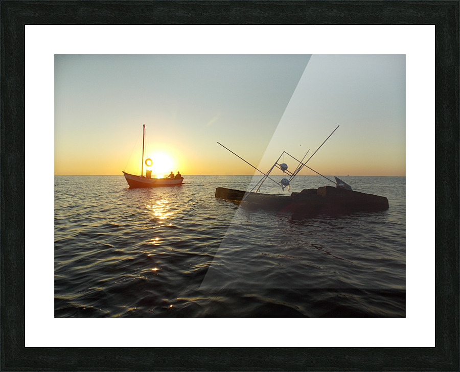 NA OSTROVE 9 Picture Frame print
