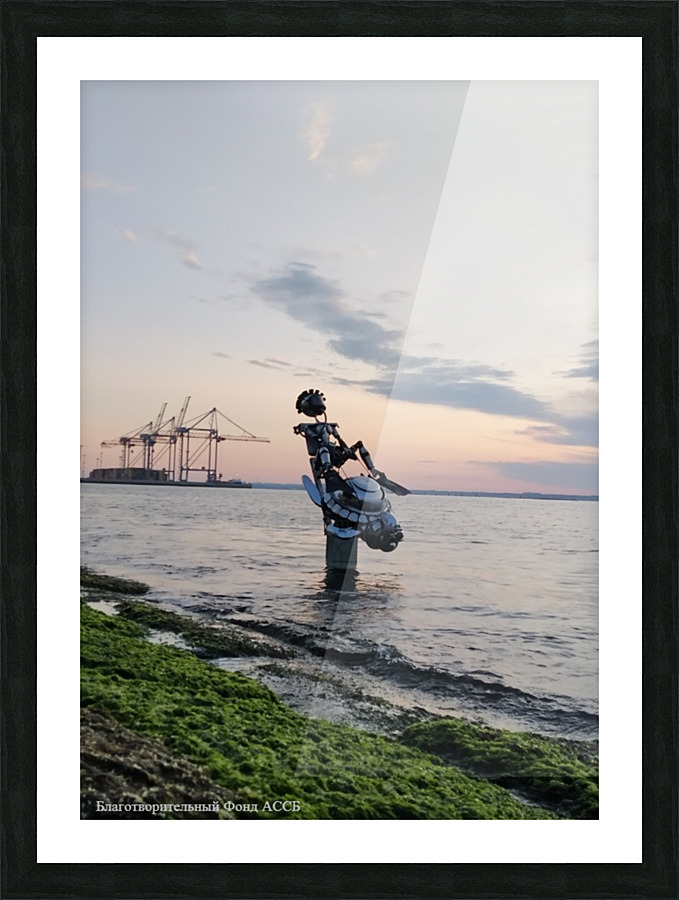  Sea rider Picture Frame print