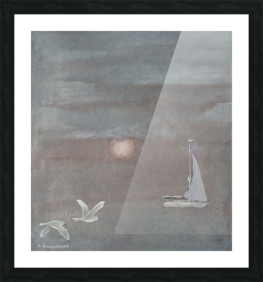  yacht Picture Frame print
