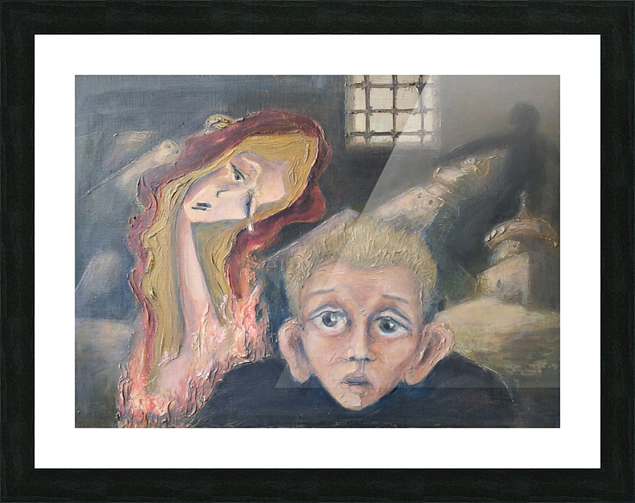 Fate. Picture Frame print