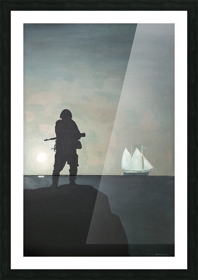  War and world Picture Frame print