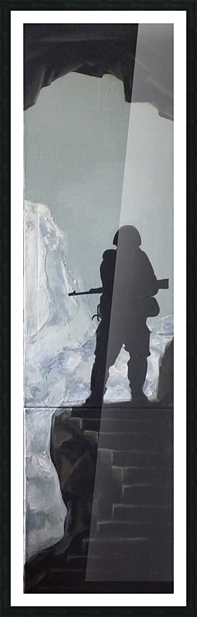 Nuclear winter Picture Frame print