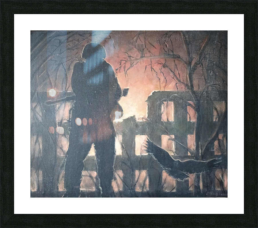 War.. Picture Frame print