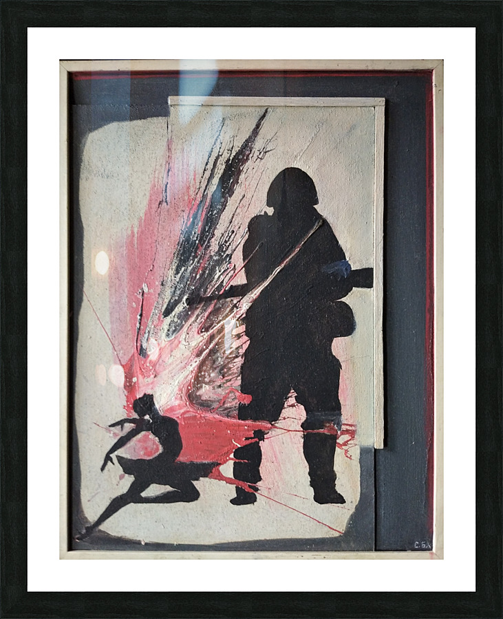 Slavic Wars  Picture Frame print
