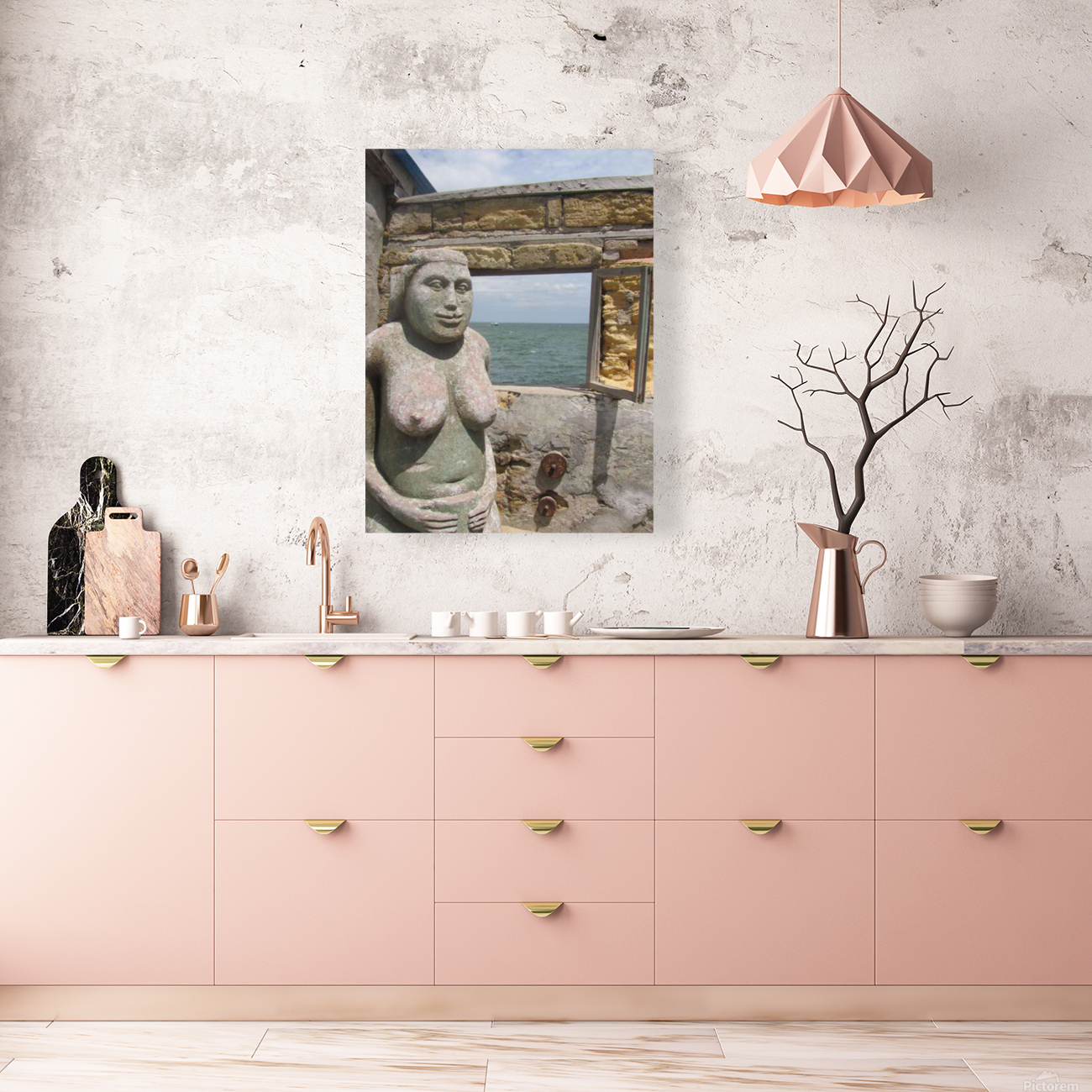 Goddess at the window Reproduction