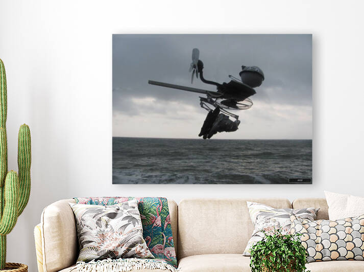 Flying robot by Mihasya