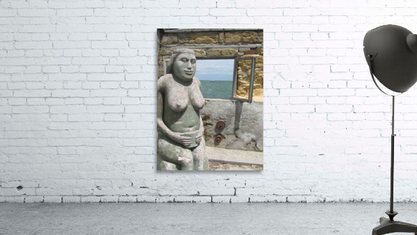 Goddess at the window.  Wall Preview