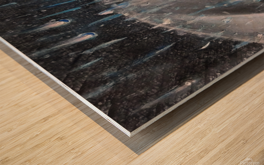 	lumen   Wood print