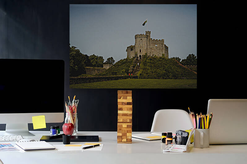 Cardiff Castle: A Verdant Royal Legacy by Rowena Ko
