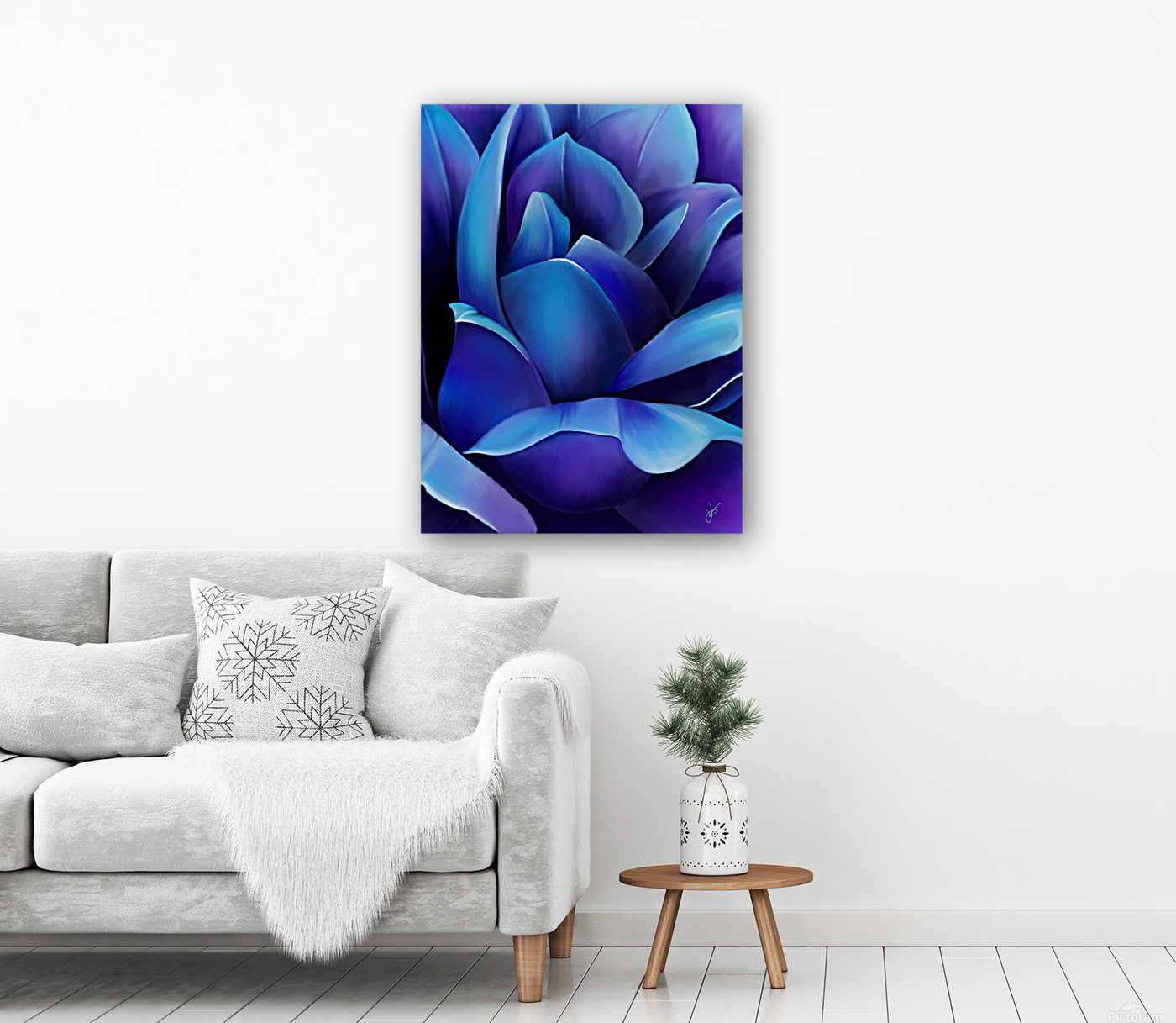 Blue Rose Reproduction