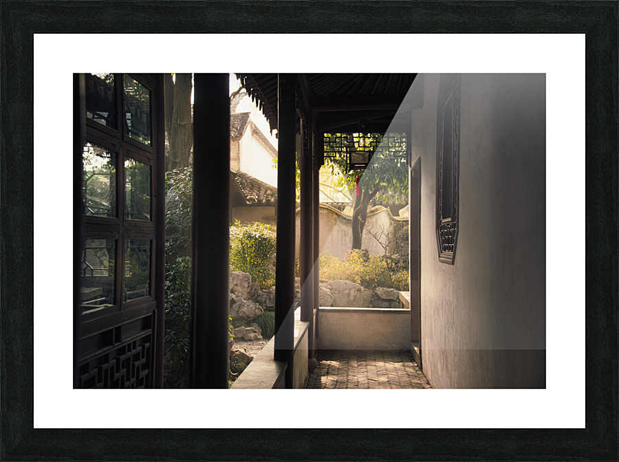 Chinese ancient architecture    Picture Frame print