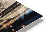 Chinese window landscape HD Metal print