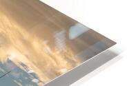 Japan skyline with cloud waves HD Metal print