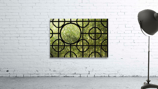 Chinese window landscape Wall Preview