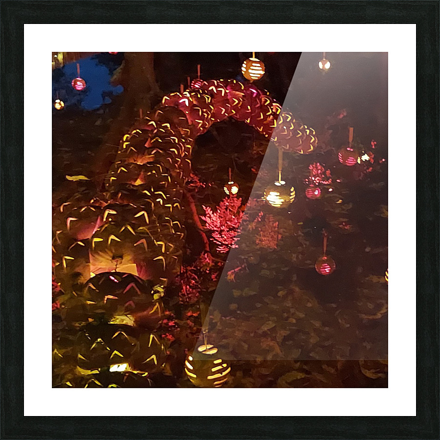 Red Reflection Picture Frame Printing