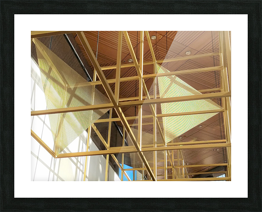 Smithville Angles and Lines Picture Frame Printing