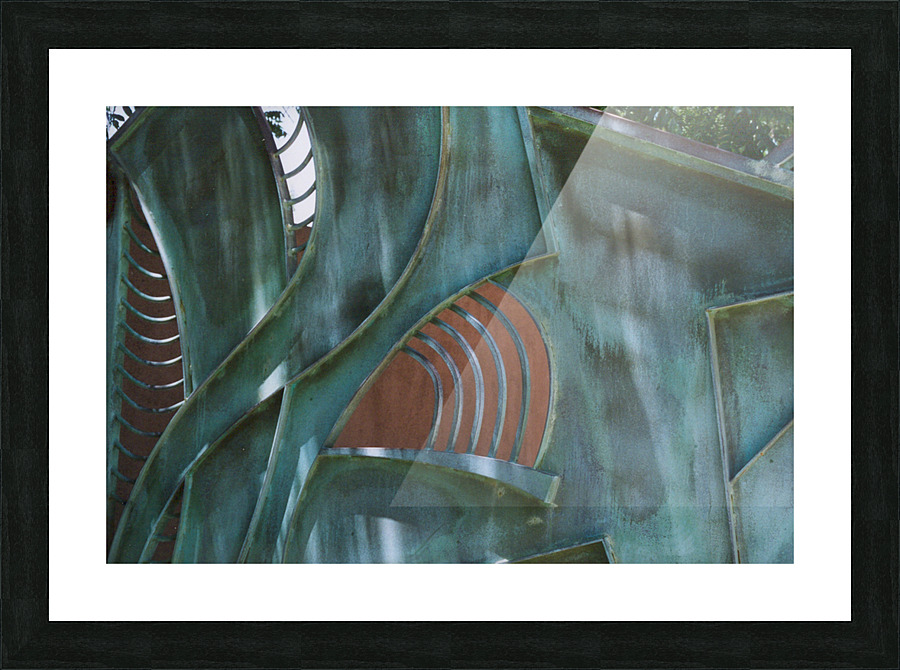 Albuquerque Green Picture Frame Printing