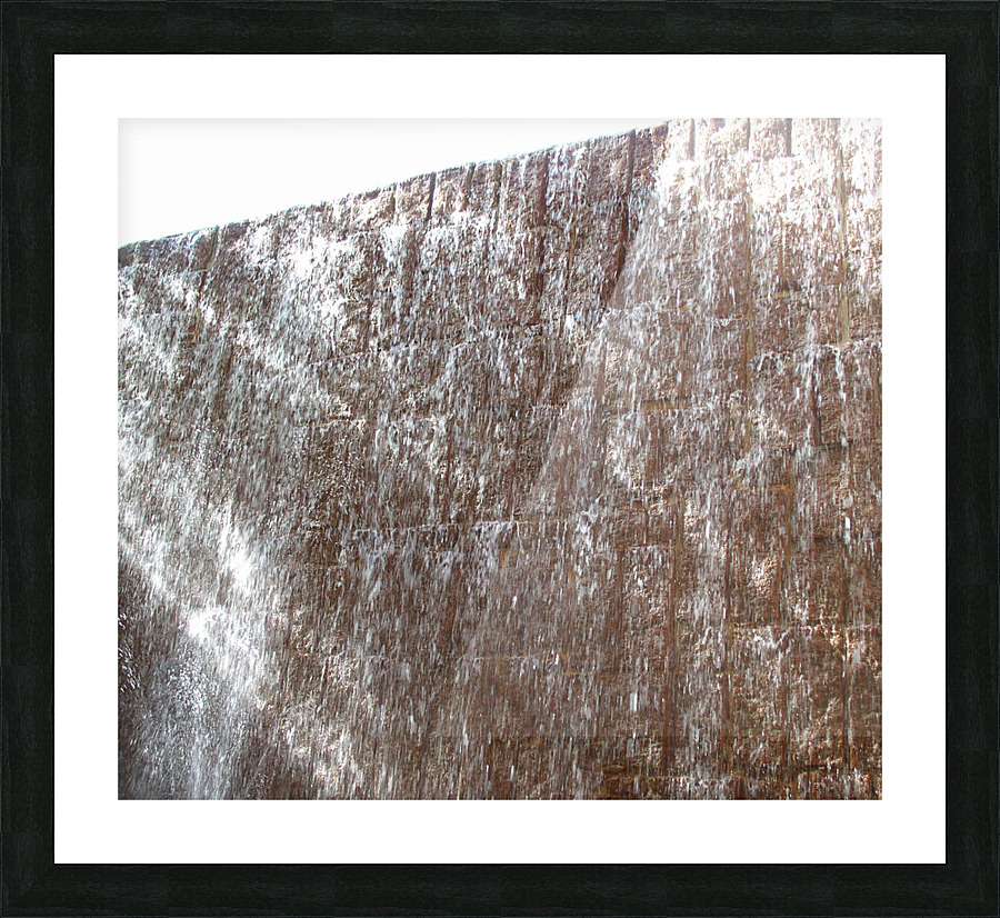 Water Wall Picture Frame Printing