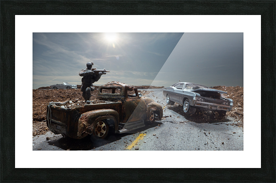 Big Game Hunter Picture Frame print