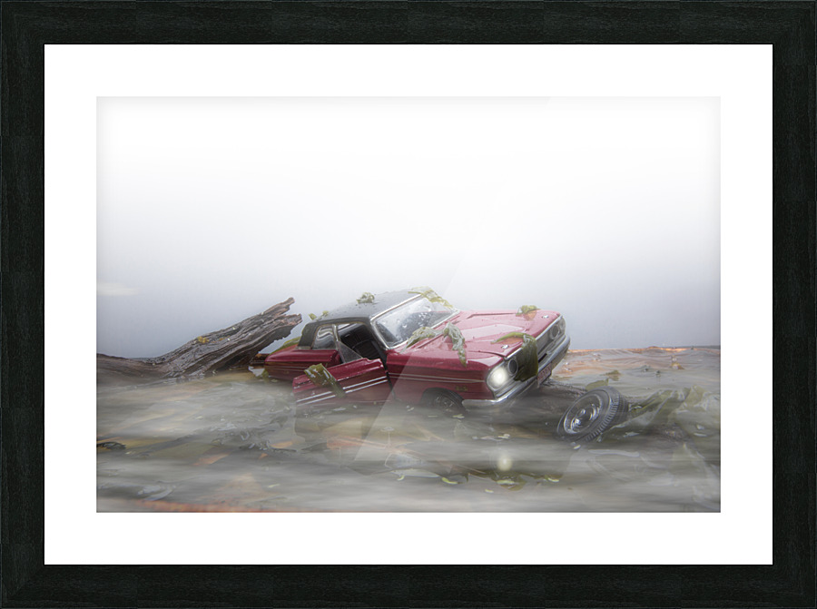 Foggy Aftermath Picture Frame print