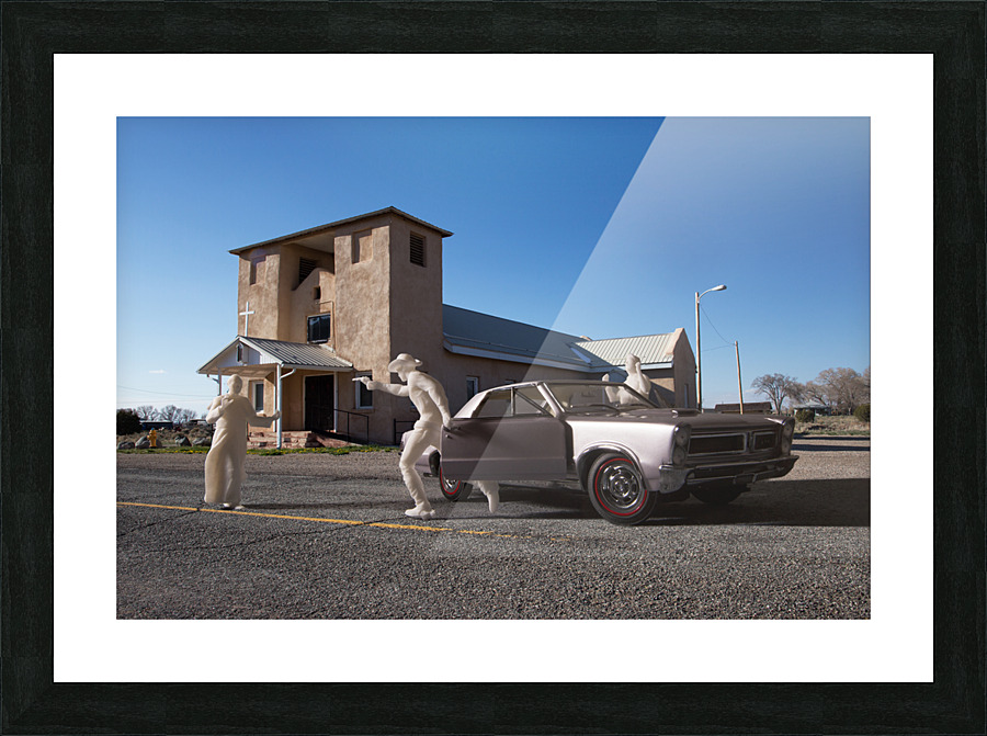 Taos 1 Picture Frame print