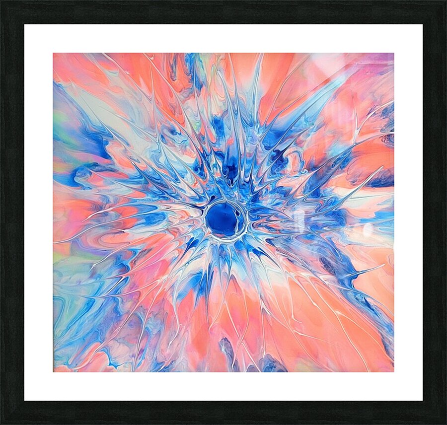 Ferocious Nucleus Picture Frame print