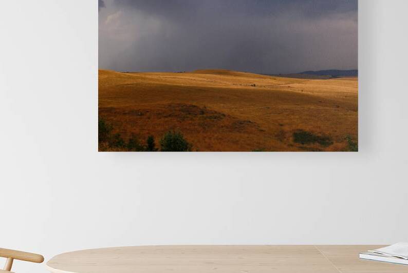 aubrac plateau storm sky landscape photographY.jp by M ALK