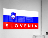 Slovenia name Acrylic Print