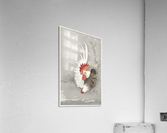 Rooster and chicken Acrylic Print