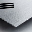 South Korea name Metal print