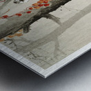 Red ivy Metal print