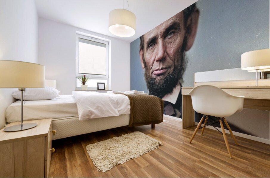 Abraham Lincoln Mural print