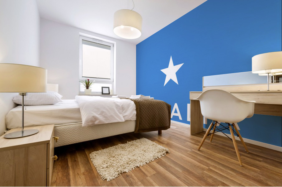 Somalia name Mural print