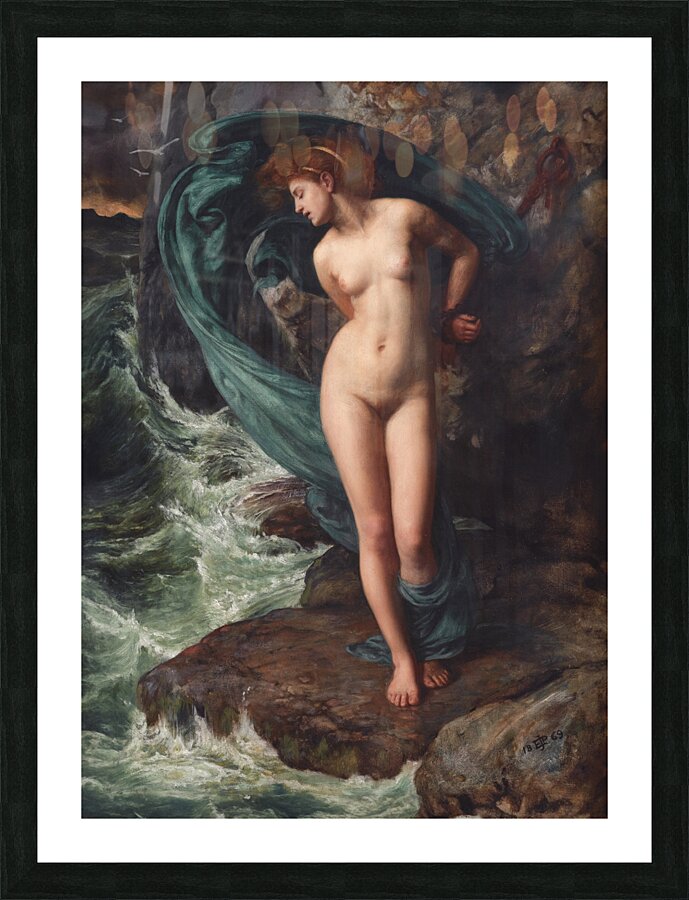 Andromeda by Edward Poynter    Picture Frame print