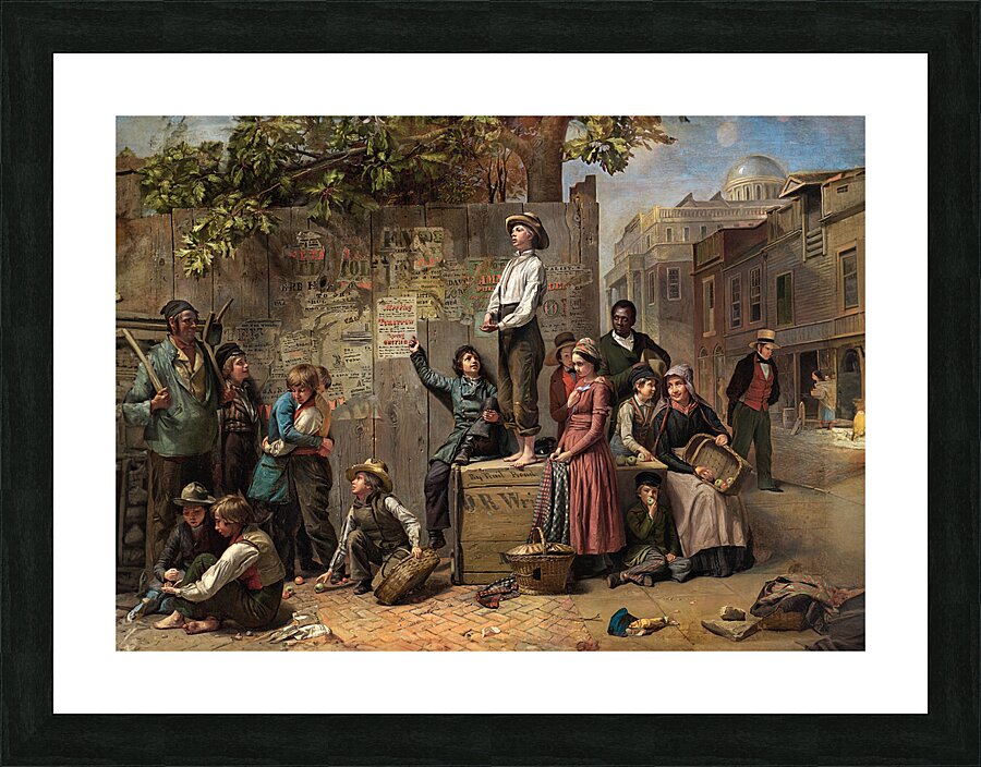 Young America Picture Frame print