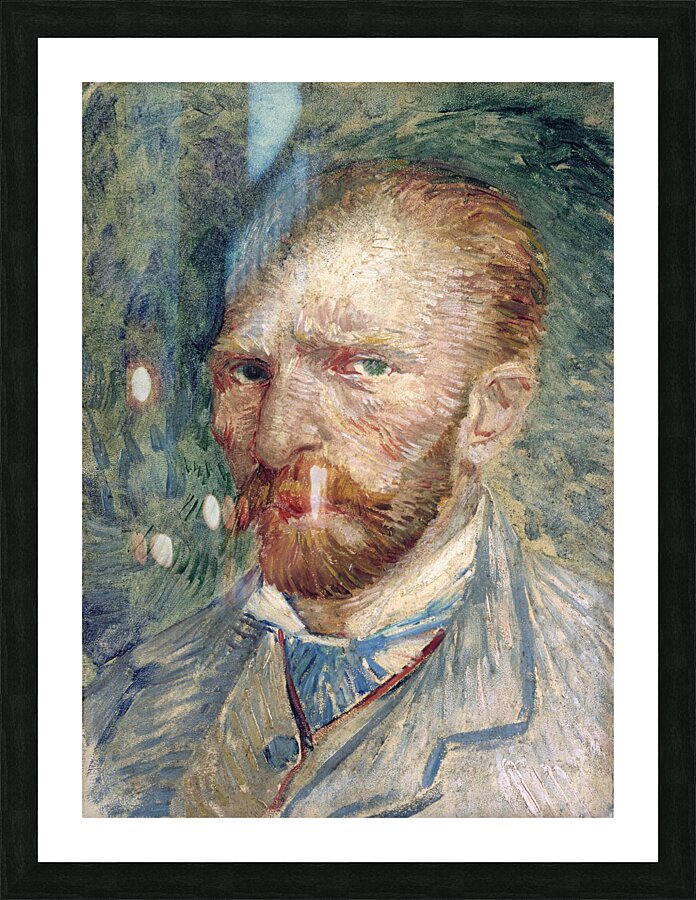 Self-portrait by Vincent Van Gogh Picture Frame print