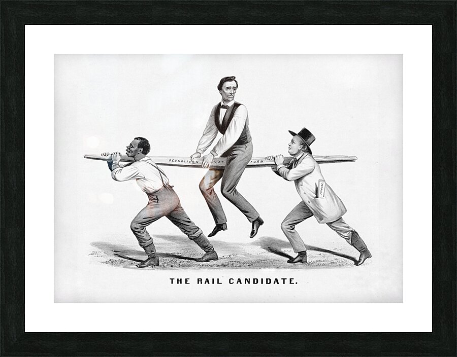 The Rail Candidate Picture Frame print