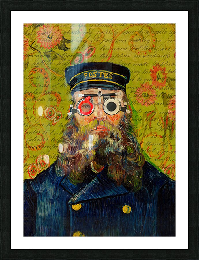 Joseph Roulin funny Picture Frame print