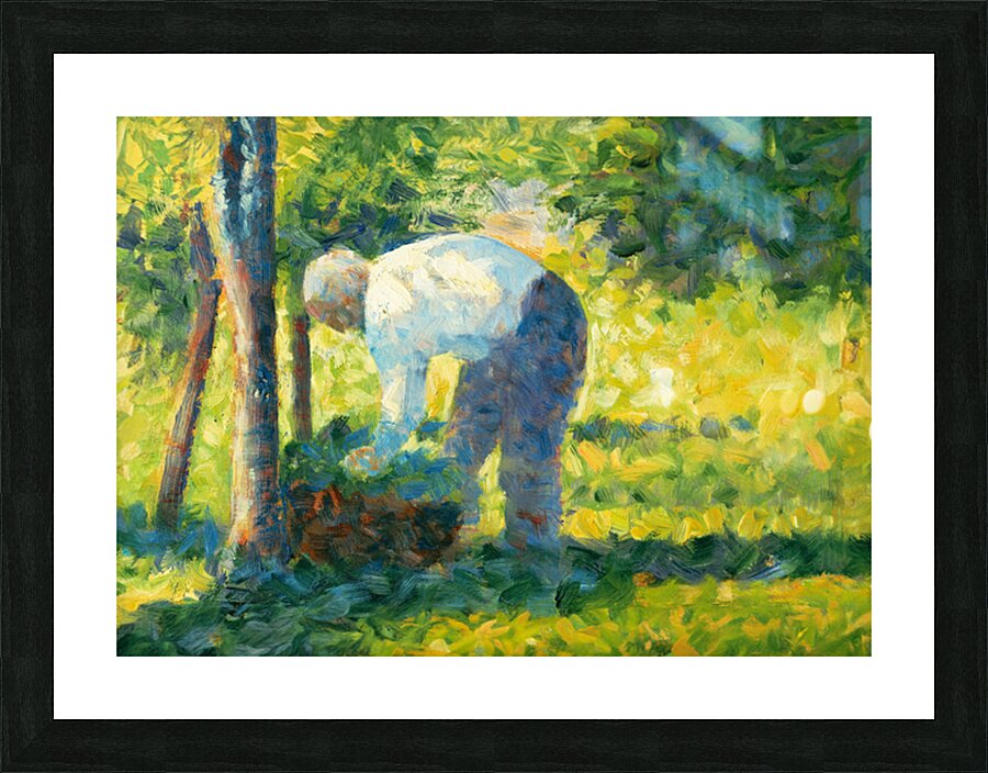 The Gardener Picture Frame print