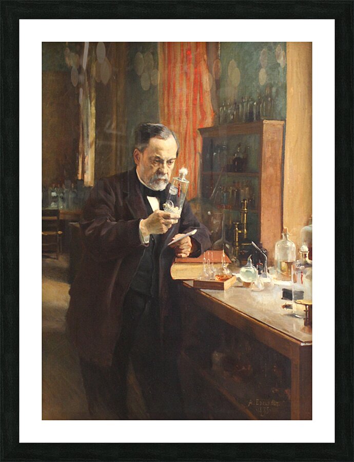 Louis Pasteur  Picture Frame print
