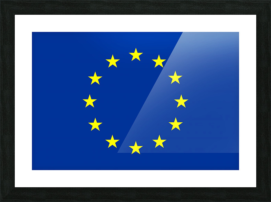 europe Picture Frame print