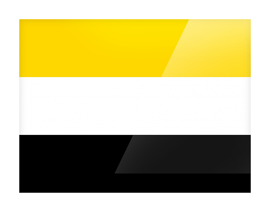 Garifuna flag Picture Frame print