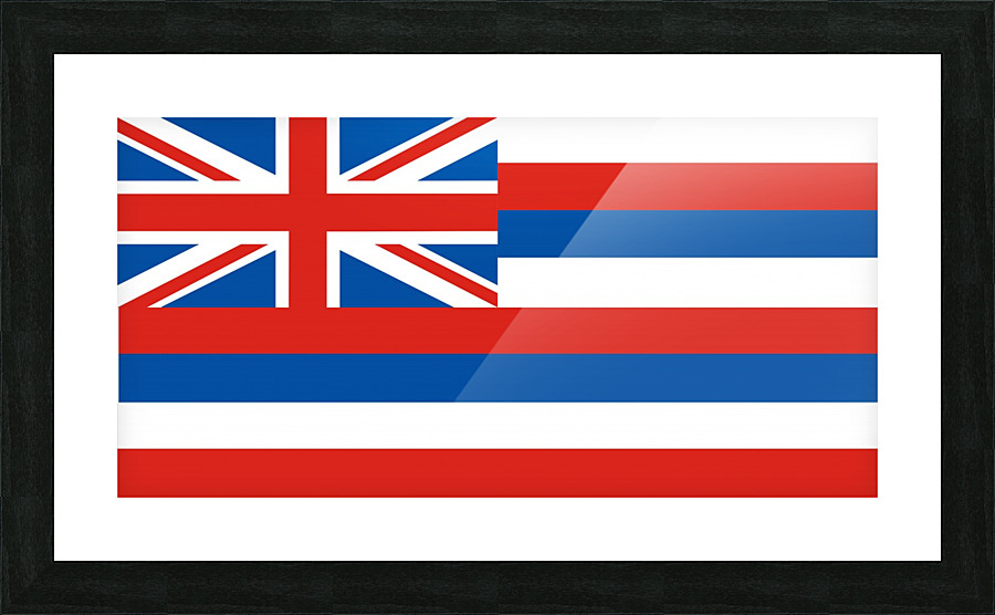 hawaii Picture Frame print