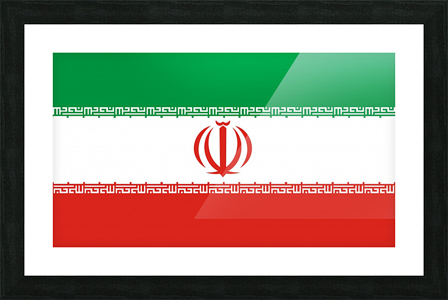Iran Picture Frame print