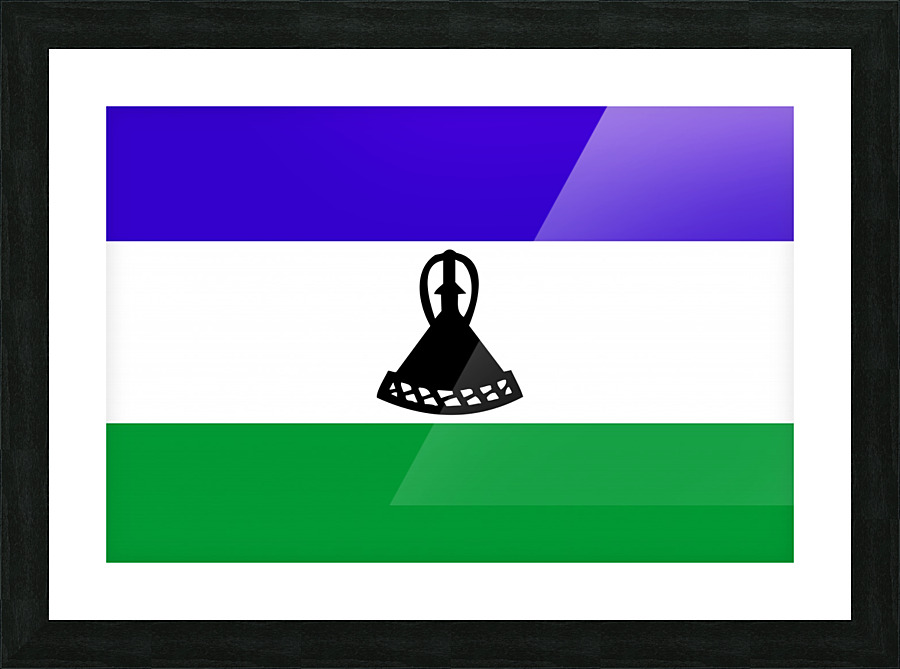 Lesotho Picture Frame print
