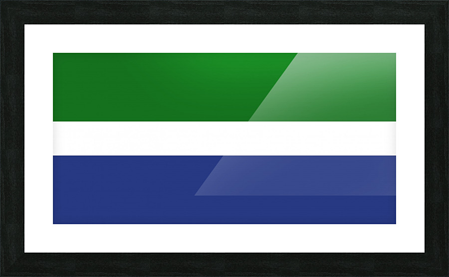 Livonia flag Picture Frame print